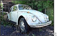 Ted Bundy's VW which today is owned <br />and on display at the Crime Museum in Washington, D.C.