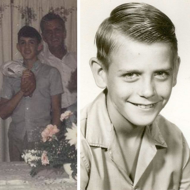 Steven Sickman (en photo avec son père) et Roy Bunton ont disparu dans les Heights en juillet et août 1972.