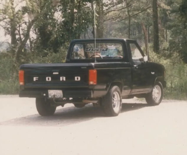 Ford Ranger noire de David