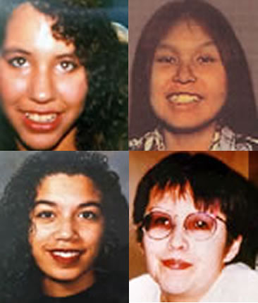 Tanya Holyk, Olivia Williams, Stephanie Lane et Janet Henry.