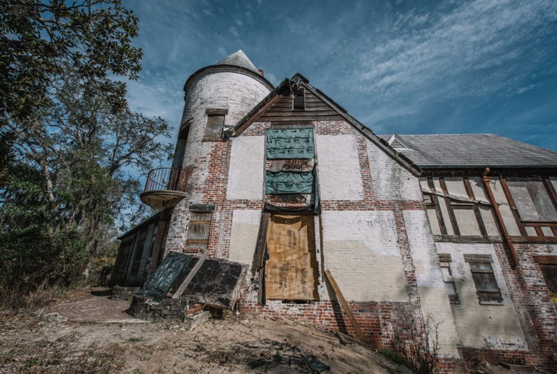 L'ancienne Maison des Betz à l'abandon