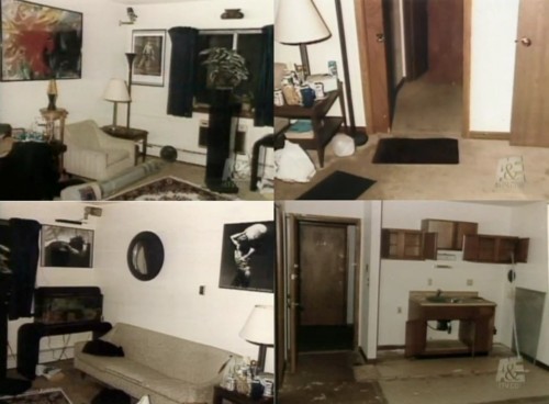 L'intérieur de l'appartement 213. L'appartement de Jeffrey Dahmer, très beau et bien rangé. Le seul problème était l'odeur qui s'en dégageait.