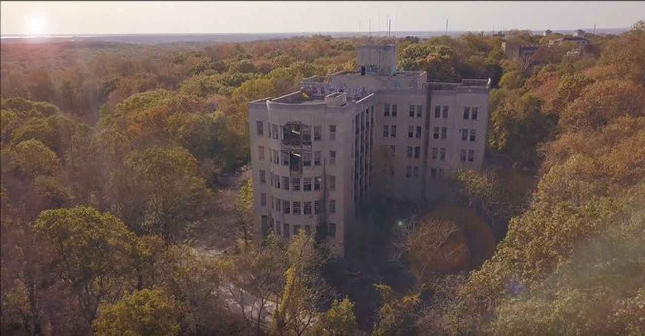 l'hôpital abandonné de Seaview