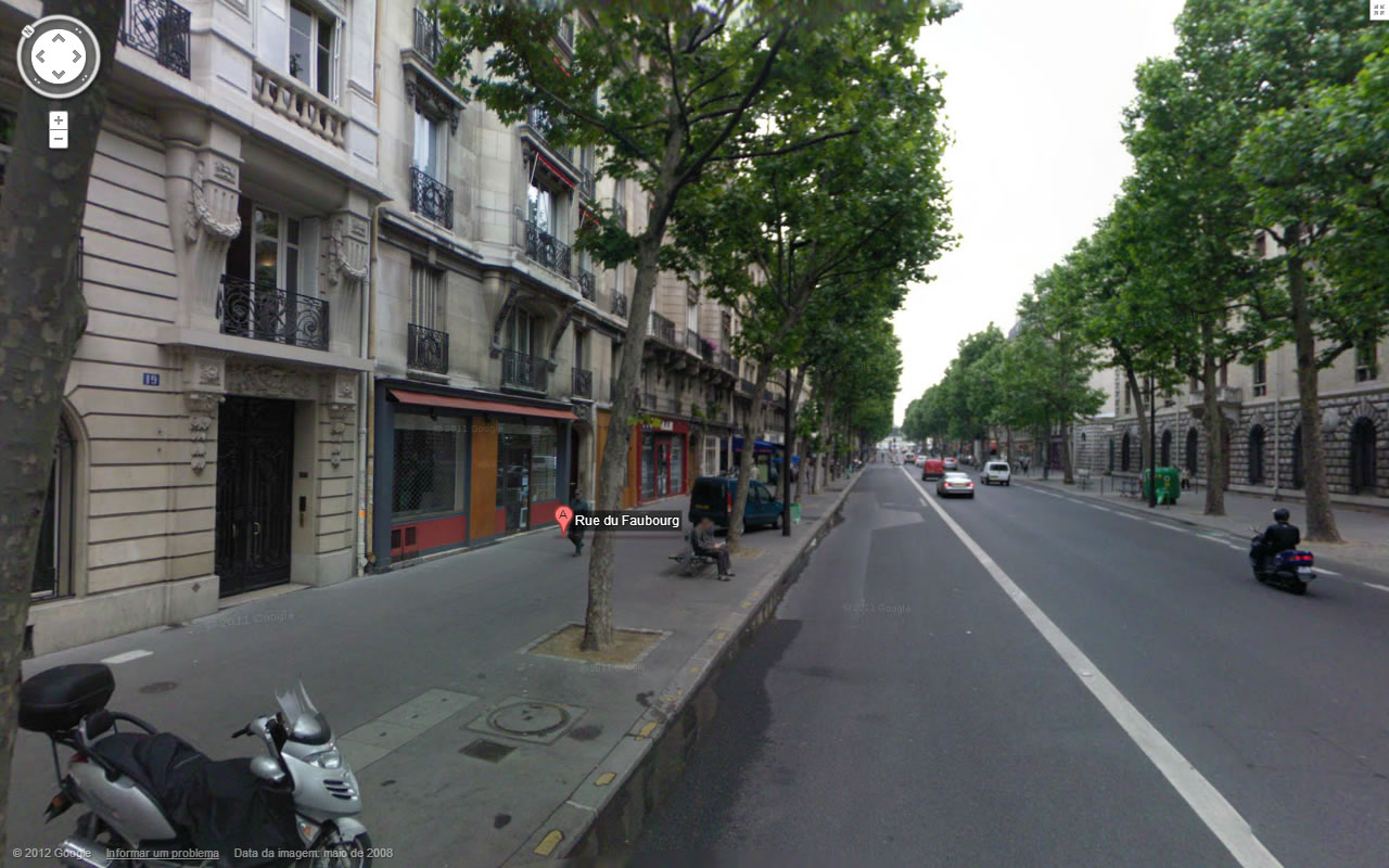Vue de la rue du Faubourg Saint-Antoine, région de la Bastille. Agnès vivait dans un appartement de cette rue lorsqu'elle a été retrouvée morte le 10 décembre 1994.