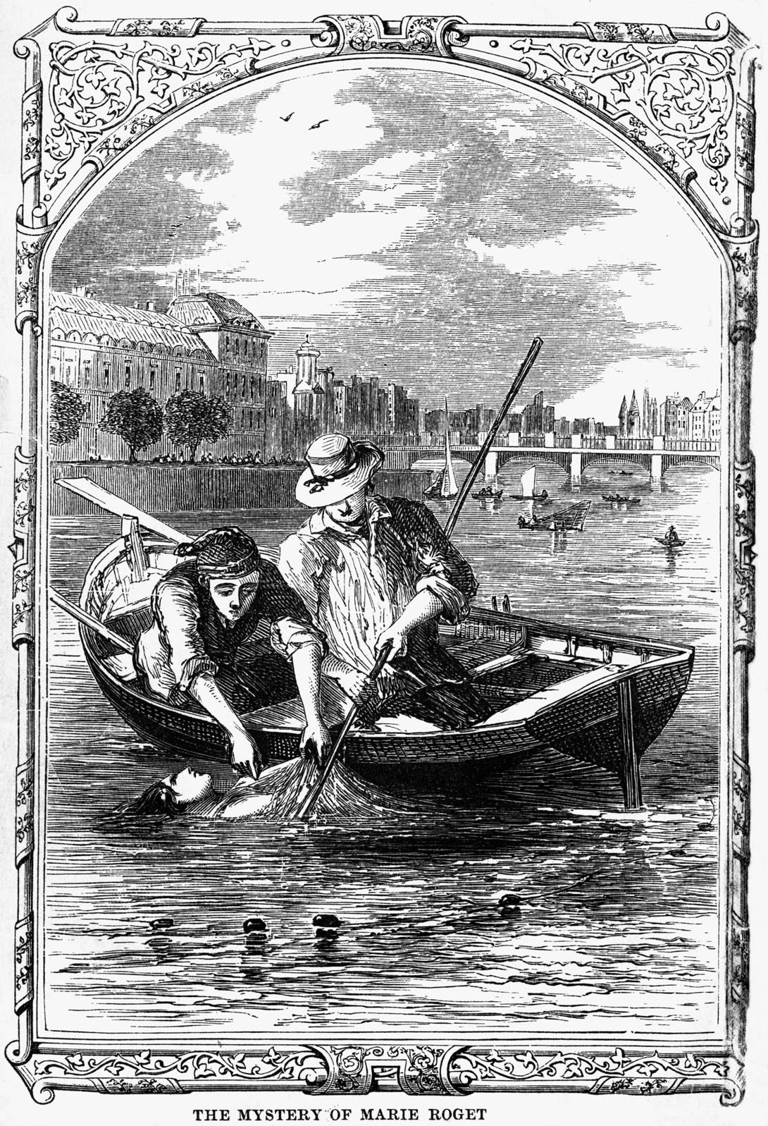 Edgar Allan Poe a romancé l'histoire de Mary Rogers dans son œuvre "Le mystère de Marie Roget".